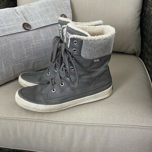 Keds Women's Gray High-Top Sneakers